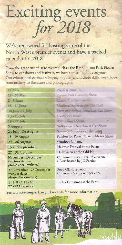 Chestertourist.com - Tatton Park Events Item 3